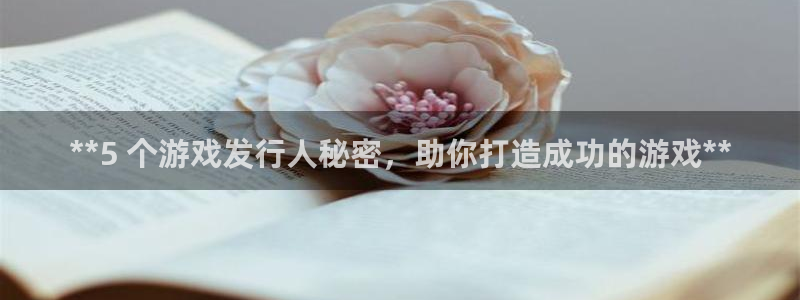 蓝狮在线注册地址查询：**5 个游戏发行人秘密，助你打造成功的游戏**