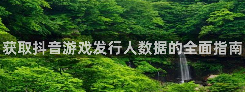蓝狮在线客服电话是多少：获取抖音游戏发行人数据的全面指南